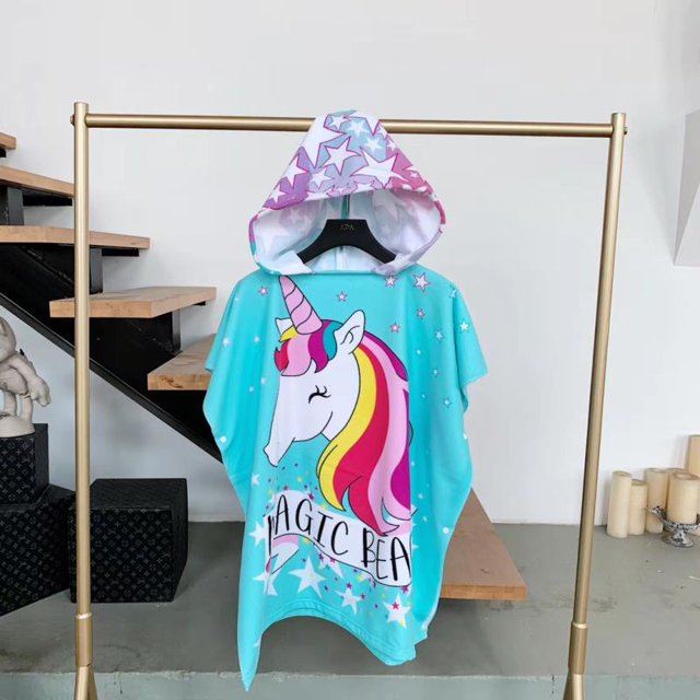 Toalla de baño para niños, Toalla de playa para niños Patrones lindos Cabo Poncho de baño Niño niña Niño y Toalla de baño para niños TUNC Sencillez