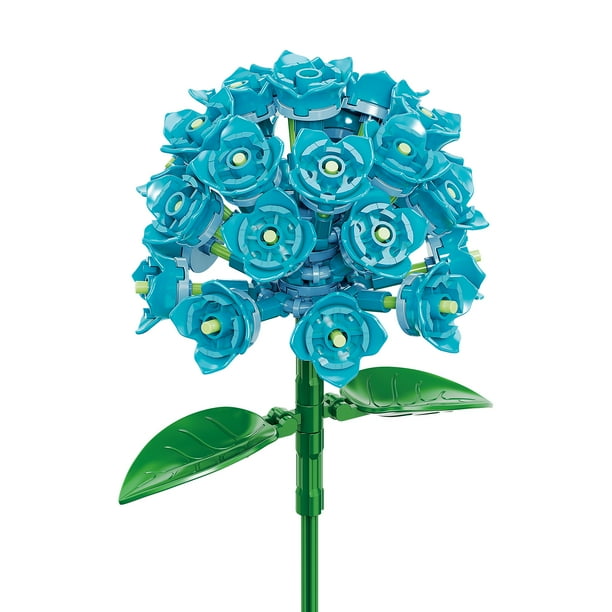 Brickcraft Bricktanicals Hydrangea Building Kit (121- Plastic