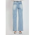 thumbnail image 2 of Risen Jeans - High-Rise Wide Flare Jeans with Exposed Button Fly (32.5" Inseam) - RDP5248, 2 of 11