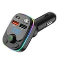 thumbnail image 2 of ddioayh FM Transmitter Car Bluetooth Adapter,Wireless Radio Music Adapter Car Kit with USB Charging,Audio Receiver Car Charger MP3 Player, 2 of 7