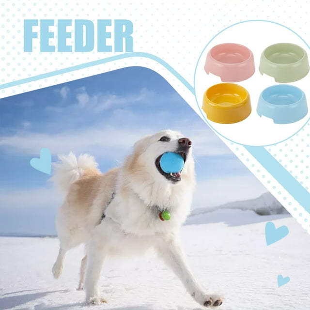 VONKY Long-lasting Dog Bowl Reliable Choice For Active Dogs Durable And Long-lasting yellow 1Set