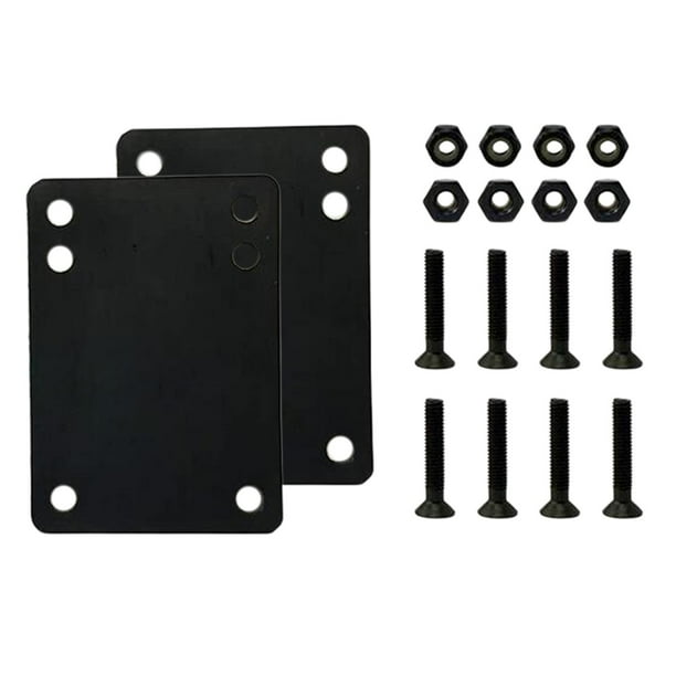 8 piezas al carbono monopatín camión tornillos pernos tuercas 15 pulgadas shamjiam Tornillos para monopatín