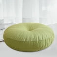 thumbnail image 6 of figatia Meditation Cushion 40x13cm Round Floor Pillow for Living Room Bedroom Prayer green, 6 of 8