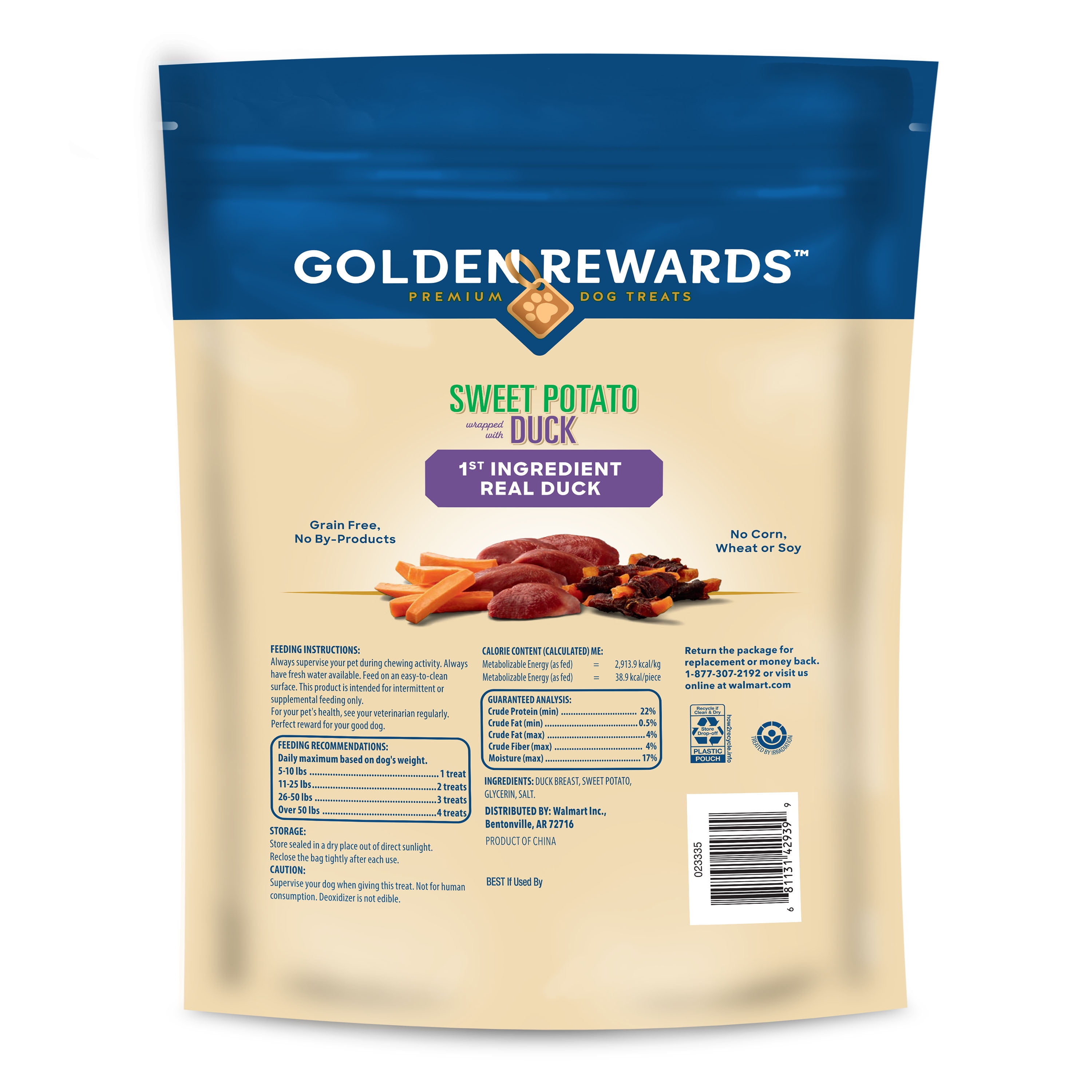 Duck wrapped sweet potato dog treats hotsell