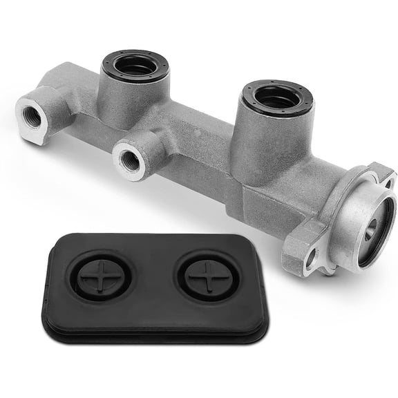 A-Premium Brake Master Cylinder with Cap Compatible with Chevy, Dodge and GMC Vehicles - C1500 / C2500 / K1500 / K2500 (Suburban Series), Ram 1500, Yukon, 1988-1994 - Replaces 18013977, 4746392