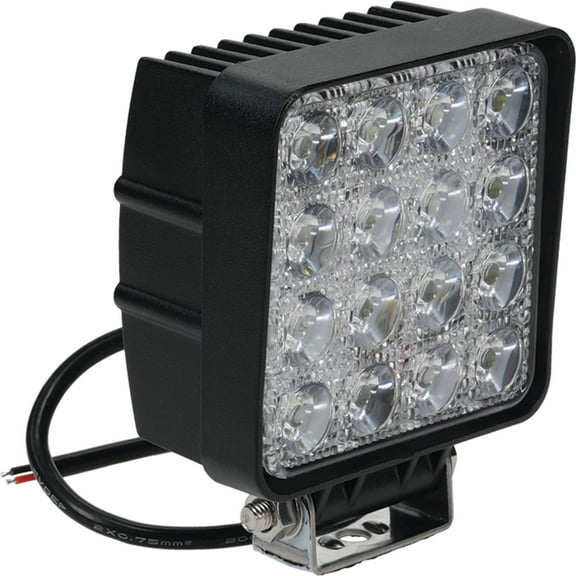 Tiger Lights LED Work Light Flood Beam TL105F 12V, 48 Wattage, Flood Off-Road Light
