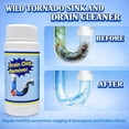 thumbnail image 5 of weibbin 60g Drain Cleaner Powder for Kitchen Sink Bathroom, Dissolves Grease Blockage, 5 of 5