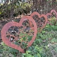 thumbnail image 6 of KCAHPAN Decorative Rusted Heart Statue Stake for Porch and Garden Parterre Use, 6 of 11