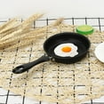 thumbnail image 1 of 1 Pcs Non-Stick Egg Pancake Omelet Mini Fry Frying Pan Mini Cookware Black, 1 of 8