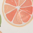 thumbnail image 4 of Yayeee Shower Curtain with Hooks 72"x72" Waterproof Fabric Bathroom Hanging Decor, Watercolor Orange, 4 of 5