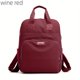 thumbnail image 4 of Mochila Para Computadora Portátil De Estilo Preppy Simple, Mochila Escolar De Color Sólido, Mochila De Viaje Multifuncional Con Asa Superior Y Puerto De Carga USB, 4 of 4