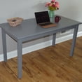 thumbnail image 5 of Versaloft Harmony Solid Wood Amish Table 27 x 45" in Dark Green Paint - Use As a 4 Person Dining Table or Office Desk, Made in the USA, 5 of 9