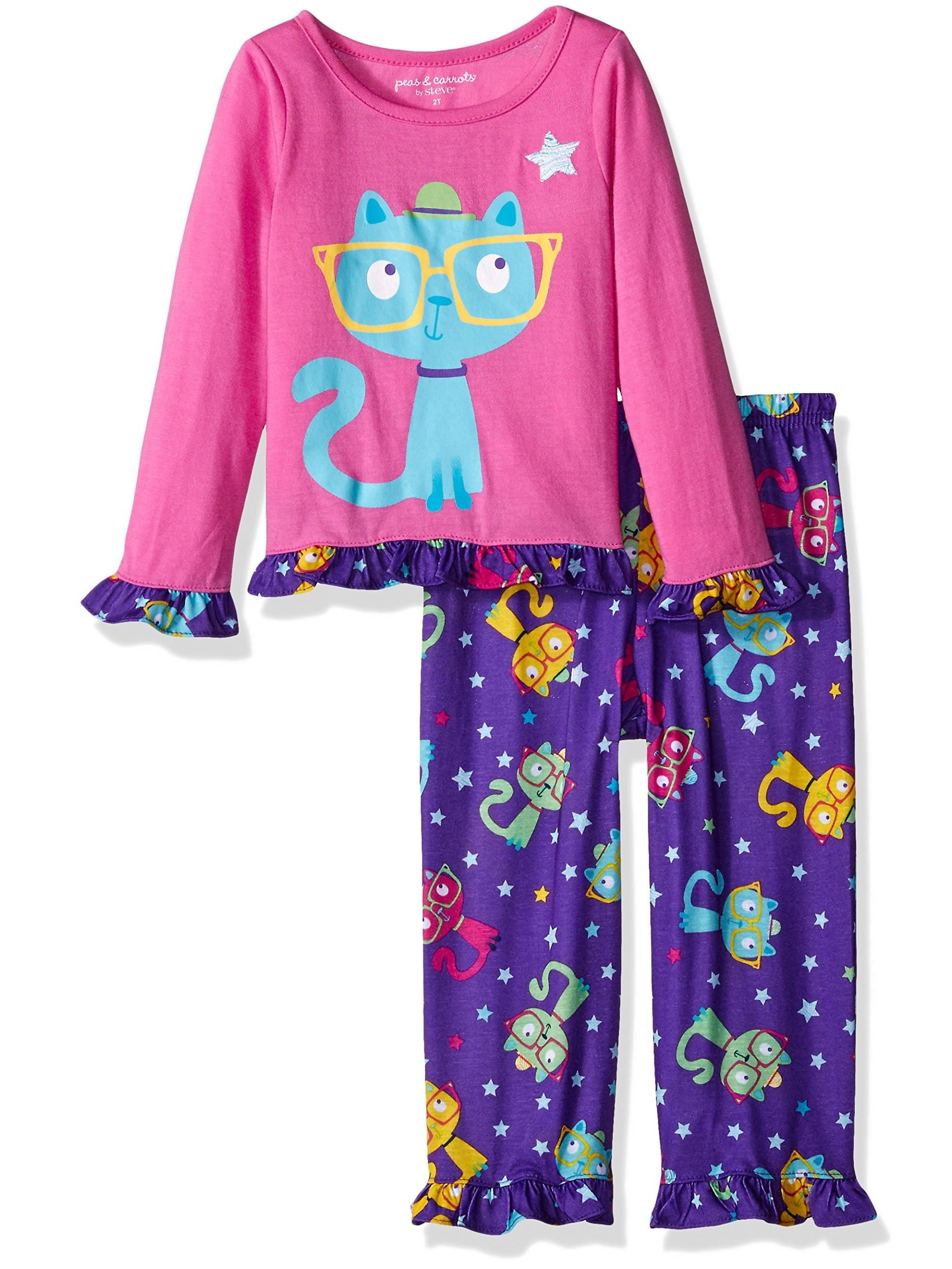 Komar Kids Komar Kids Girls Pajama Smarty Cat Long Sleeve Top And   A84db61f 2631 4cb1 9ba4 65d1634f4b24 1.0f8f29a9c94c2d0e5c72e7bca1b40160 