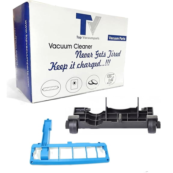 Replacement for Bissell PowerForce Helix Blue Access Plate with Wheel Assy for Vacuum Models 2191, 2191U, 2191X, 1700, 17003, 17004, 1700R, 1700U, 1700V