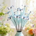 thumbnail image 4 of LEFXSMR Fake Flowers, Artificial Flowers for Decoration, Flores Artificiales Para Decoracion for Wedding, Home Decor & Mothers Day Gifts, Blue, 4 of 6