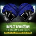 thumbnail image 4 of Guardian Cap - Soft-Shell Helmet Cover for Football and Lacrosse - Reduces Impact and Protects Helmets - One Size Fits All for Youth, High School, and College Programs - Royal Blue, 4 of 7