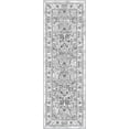 thumbnail image 3 of MJIAexp 2'x5' Boho Floral Kitchen Runner Rug Machine Washable Runner Rug Non-Slip Rubberback Hallway Runner Laundry Rug Throw Carpet for Living Room Bedroom Dining Room Entryway Kitchen Gray, 3 of 10