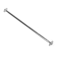 thumbnail image 2 of Center Front Drive Shaft, Wear  High Strength Front Drive Shaft  For 1/10 RC Car Black,Silver, 2 of 8