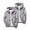 Gray 1, variant on OGLCCG Kids Rain Jackets With Hood Lightweight Full Zipper Waterproof Raincoat For Boys Girls Casual Fall Winter Windbreaker Jacket 3-12 Years