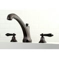 thumbnail image 2 of Kingston Brass KS4325PKL Duchess Two-Handle Deck Mount Roman Tub Faucet, Oil Rubbed Bronze, 2 of 5