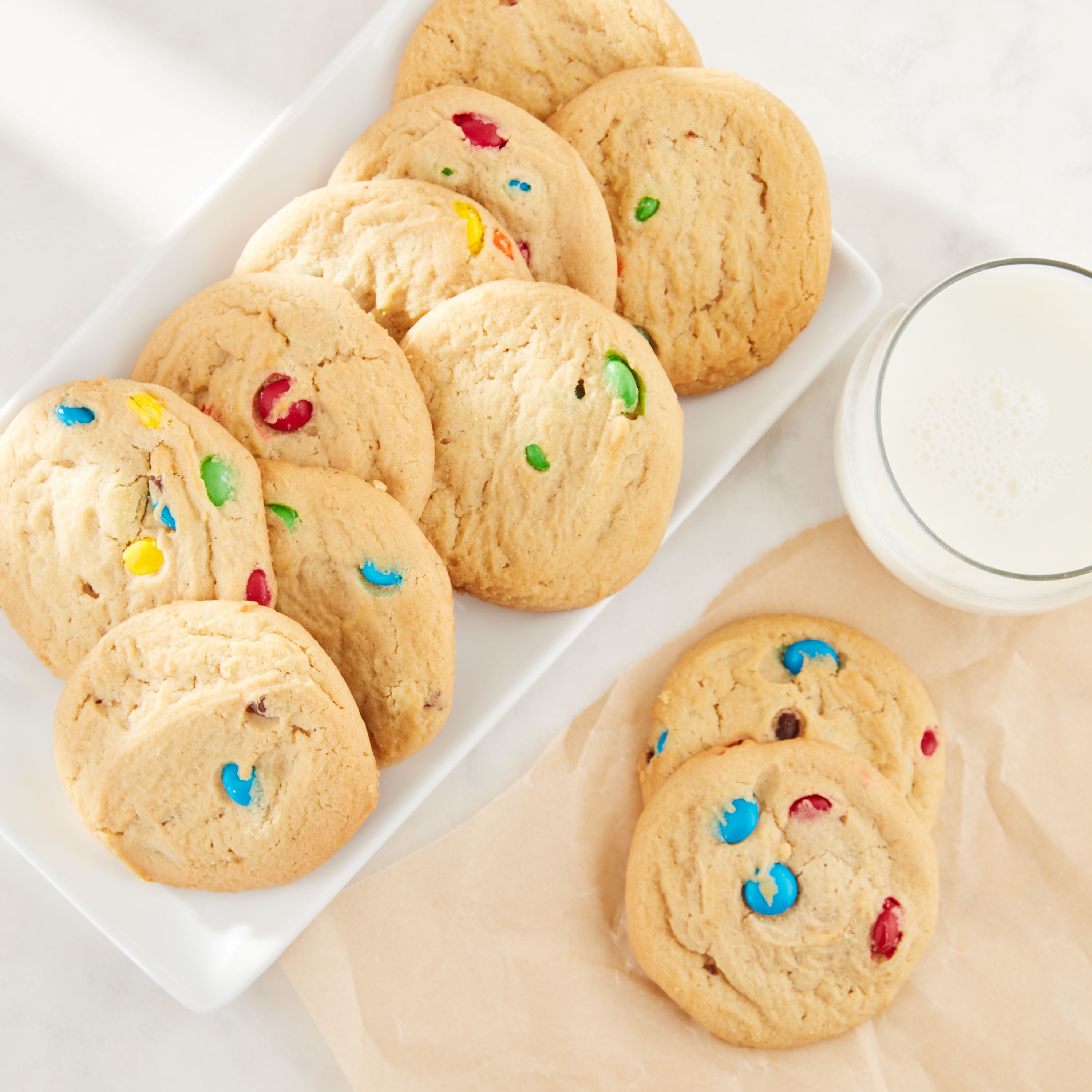 Freshness Guaranteed Bakery Cookies Made with M&M's Candies, 14 oz, 10 Count