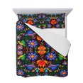 thumbnail image 7 of Mexican Flower Twin Size Down Alternative Comforter, Lightweight Comforter Quilt Bedding Set with Pillow Shams Abstract Colorful Floral Leaf Plant All Seasons Bed Comforter Duvet Insert 68"x86", 7 of 7