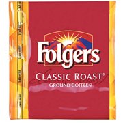 Folgers Classic Roast Coffee Fraction Packs, 0.9 Oz, Box Of 36 Packs