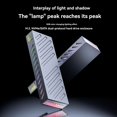 thumbnail image 2 of M2 SSD Case NVMe SSD Enclosure USB 3.2 Gen2 10Gbps USB C Portable External Enclosure Tool-Free B, 2 of 6