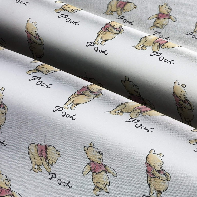 Cotton Fabric - Character Fabric - Disney Character Nursery Winnie