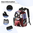 thumbnail image 3 of Goofa The Nightmare Before Christmas Pattern Casual Backpack – School Backpack Lightweight & Ergonomic Design, Water-Resistant, Spacious & Comfortable, Travel, 3 of 6