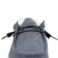 thumbnail image 3 of Endoto 2 Pairs Shoelaces for Hey Dude Elastic Strings Replacement Laces Shoes(Color:Black&Grey,Size:22Inch), 3 of 6