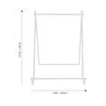 thumbnail image 2 of SEWCHICS Plate Display Stands Easel Plate Display Stand Iron White 1Set, 2 of 8