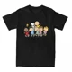 thumbnail image 3 of Camiseta de algodón puro con personajes de cómic de Peanuts para hombre y mujer, divertida, con Snoopy, Charlie Brown, Linus y Lucy, ropa, 3 of 5