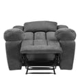 thumbnail image 3 of Sillón Reclinable Mecedora TRINITY Rexons 1 Plaza Gris Dark, 3 of 8