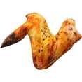 thumbnail image 2 of Juguete de peluche de pata de pollo de imitación de 20 cm, cojín de almohada frito con forma de baqueta de ala de pollo, almohada suave para decoración del hogar, regalo de cumpleaños, 2 of 6