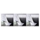 thumbnail image 2 of Cortina de ducha impermeable Inteprter PEVA 180*180 negro, 2 of 5
