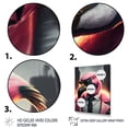 thumbnail image 3 of Designart Flamingo Gangster In NYC II Canvas Wall Art, 3 of 5
