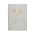 thumbnail image 3 of 2 piezas portátil A7 cuaderno  mensual 2023 diario libretas beige y rojo Zulema Planificador de cuaderno, 3 of 8