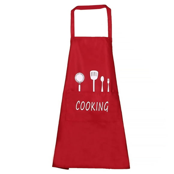 Wosthever Babero impermeable antiincrustante y transpirable de poliéster, baberos para cocinar en casa, hornear, cafetería, hornear, delantales Type2 NO2