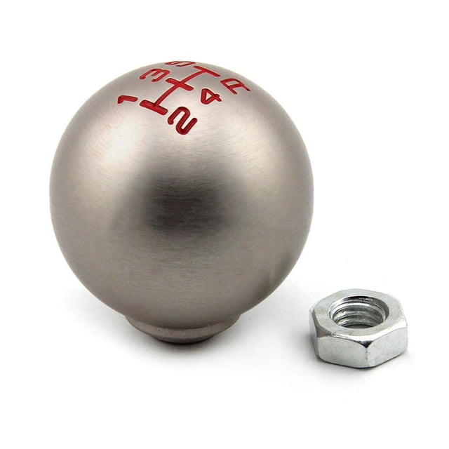 Aluminum Alloy 5Speed 6Speed Stick Shift Lever Knob Cover For Most Manual Automatic Transmission Vehicles