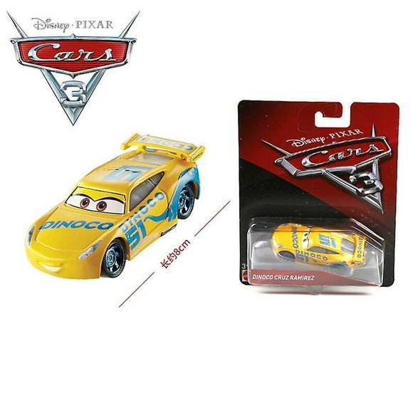 1:55 Disney Pixar Cars 3 Alloy Car Models New Roles Dinoco Cruz R