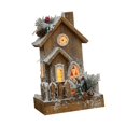 thumbnail image 2 of Adorno Navideño de Casa de Nieve para Navidad, Escena para Fiesta en Casa O Interior, 2 of 9
