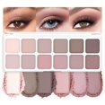 thumbnail image 1 of Paleta de sombras de ojos AMY'S DIARY, 12 colores, rosa claro y morado, 1 of 7