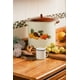 thumbnail image 4 of Juego De Ollas Grandes De Peltre Cinsa Decoradas Tropical Color Crema Con Tapa Cinsa, 4 of 4