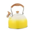 thumbnail image 2 of simhoa Whistling Kettle with Spout Cover Stainless Steel for Fishing Camping Hiking yellow, 2 of 8