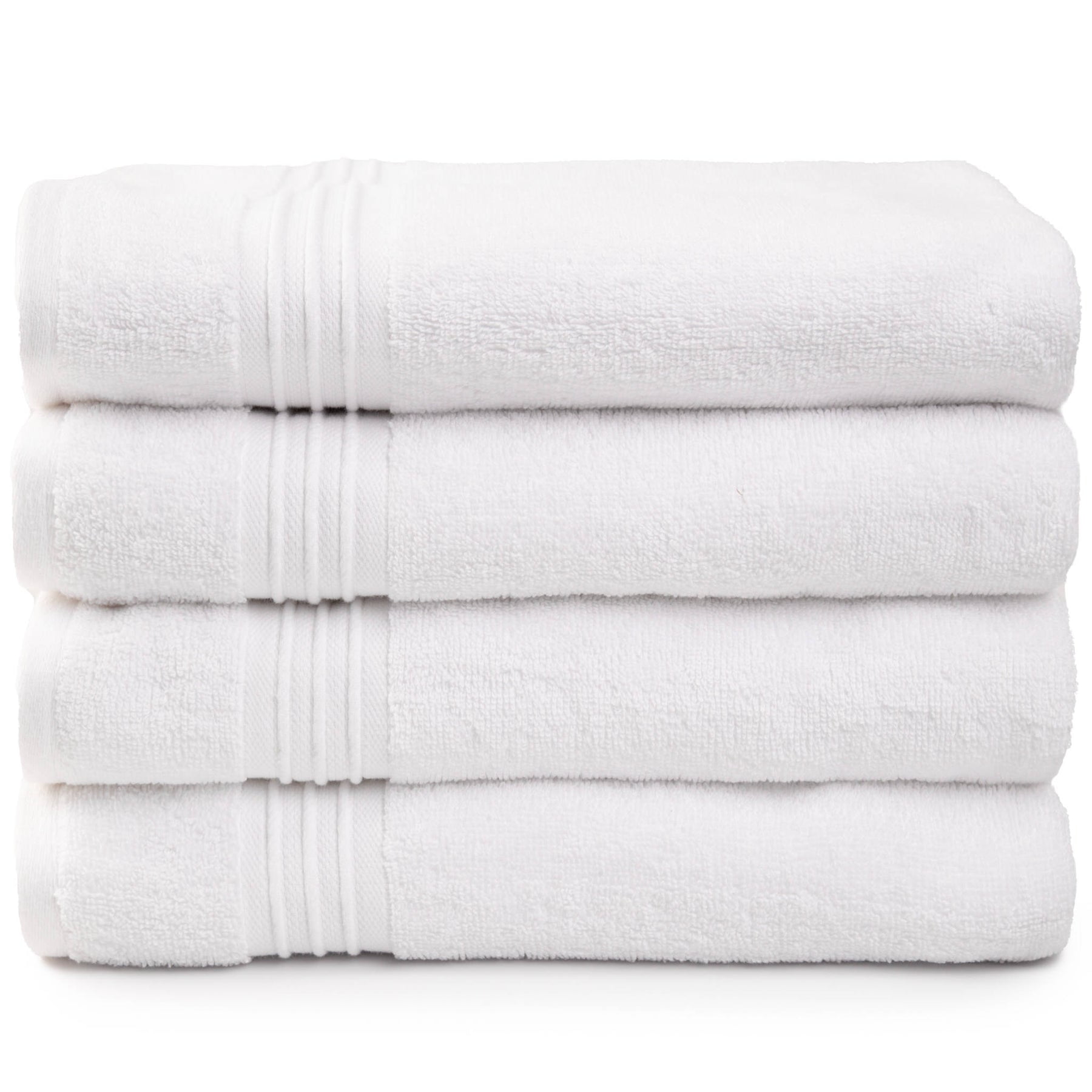 30" x 54" 100% Cotton Extra-Absorbent Bath Towels 6-Pack 