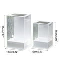 thumbnail image 2 of Transparent- Reptile Isopods Lizards Mantis- Invertebrates Feeding Box Spider Breeding Tanks Household, 2 of 14