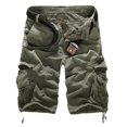 thumbnail image 4 of Pantalones de trabajo casuales holgados de moda para hombre, pantalones cortos multibolsillos de talla grande k19, se pueden fotografiar, 4 of 4