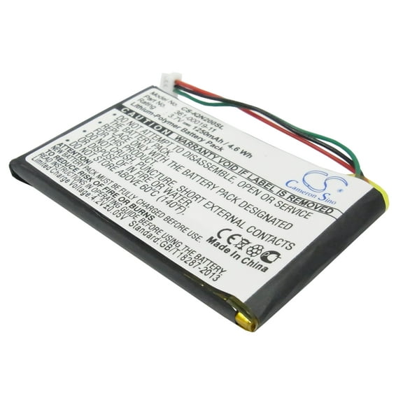 1250mAh Garmin 010-00621-10 361-00019-11 Battery for Nuvi 255 Nuvi 200