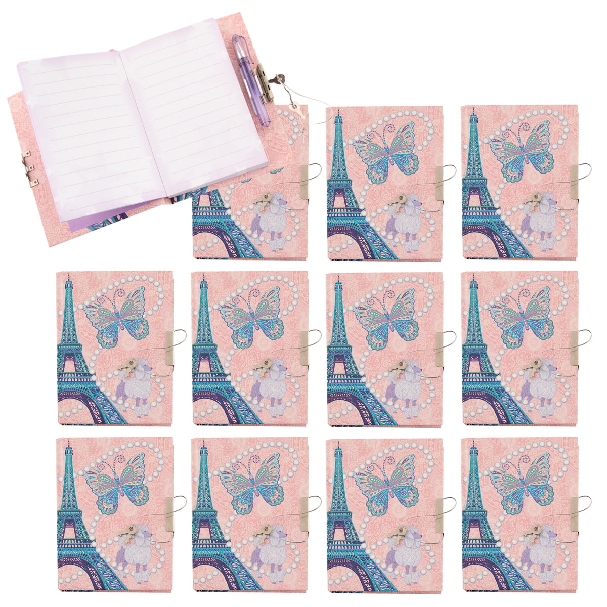 personal diary with lock for pc